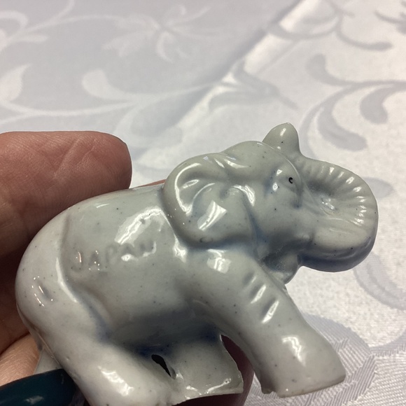 Elephant Statue Figurine Decorations JAPAN TRUNK UP LOT OF 5 - Picture 7 of 15